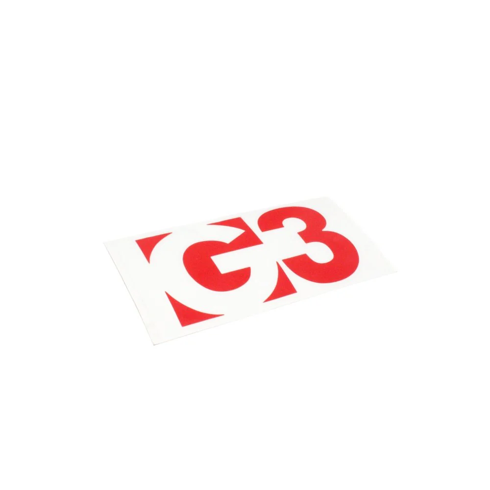 G3 Die Cut Logo Sticker - Image 2