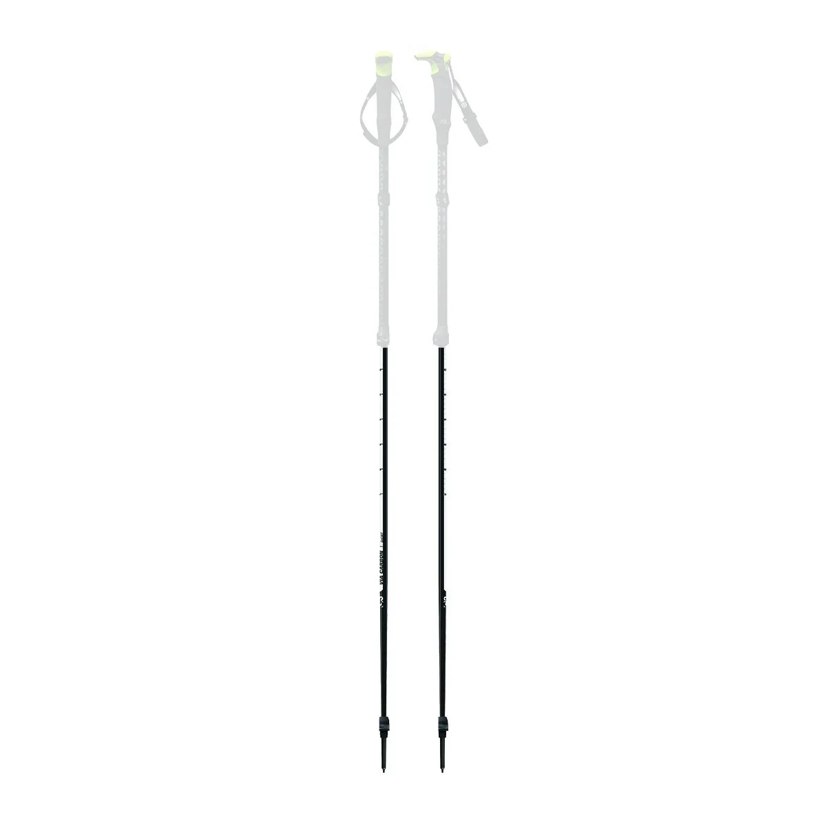 VIA CARBON Ski Pole Replacement Shaft - Image 3